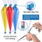 122 Pieces Tipless Piping Bags - 100pcs Disposable Piping Pastry Bag for Royal Icing/Cookies Decorating - 10 Pastry Bag Ties,10 Clips &2 Scriber Needle - Best Cookie Tools (12 Inch)